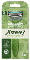 Wilkinson Extreme3 Eco Green Sensitive Wegwerpscheermesjes