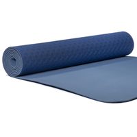 Yogi & Yogini Premium TPE Yogamat Blauw - 183 x 61 x 0.5 cm (950 gram) - thumbnail