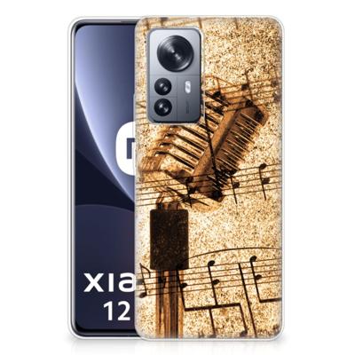 Xiaomi 12 Pro | Siliconen hoesje | met foto Bladmuziek
