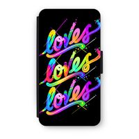 Loves: iPhone XS Flip Hoesje