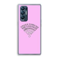Home Is Where The Wifi Is: Oppo Find X3 Neo Transparant Hoesje