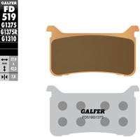 GALFER remblokken "fd519 brake pad fd519 g1375 sint.metal str.&sp.