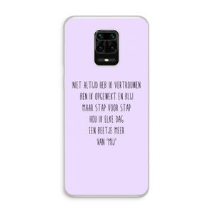 Zelfvertrouwen: Xiaomi Redmi Note 10 Lite Transparant Hoesje