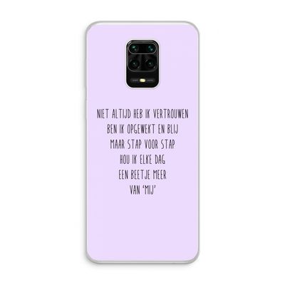 Zelfvertrouwen: Xiaomi Redmi Note 10 Lite Transparant Hoesje
