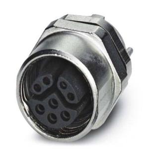 Phoenix Contact 1456666 Sensor/actuator inbouwconnector M12 Aantal polen (sensoren): 8 Bus, inbouw 20 stuk(s)