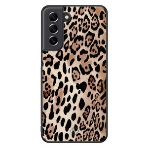 Samsung Galaxy S21 FE hoesje - Golden wildcat