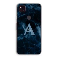 Midnight Marble: Google Pixel 4a 5G Transparant Hoesje
