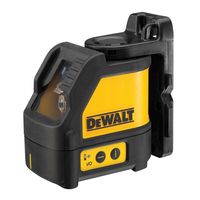 DeWalt DW088KD kruislijnlaser + Ontvanger DE0892 - DW088KD - thumbnail