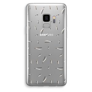Hipster stripes: Samsung Galaxy S9 Transparant Hoesje