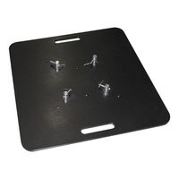 Duratruss DT BPS-8080 Black zware truss baseplate