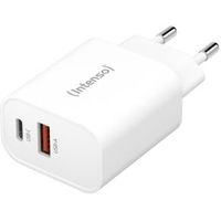 Intenso POWER ADAPTER USB-A/USB-C/7803012 Universeel Wit AC Snel opladen Binnen