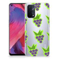 OPPO A93 5G Siliconen Case Druiven