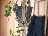 Indoor Pottery hessian touw voor hanging basket 140 cm - thumbnail