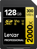 Lexar 2000x 128 GB SDHC Klasse 10 - thumbnail