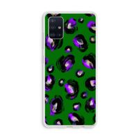 Green Cheetah: Galaxy A51 4G Transparant Hoesje