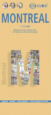 Stadsplattegrond Montréal | Borch Stadsplattegrond Montréal | Borch