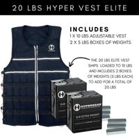 Hyper Vest Elite M met 2 boosterpacks