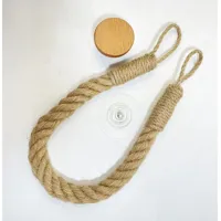 HangEasy Nagelvrije Touw Handdoekhouder & Toiletrolhouder