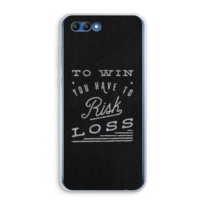 Risk loss: Honor 10 Transparant Hoesje