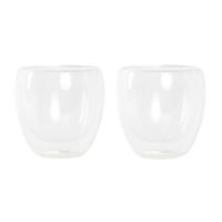 Glazenset DKD Home Decor Transparant Kristal Borosilicaatglas 250 ml