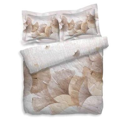 Heckett & Lane dekbedovertrek Kalia - naturel - 240x200 cm