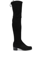 Stuart Weitzman cuissardes Midland - Noir - thumbnail