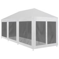 VidaXL Partytent met 8 mesh zijwanden 9x3 m