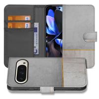 Wood Concrete Google Pixel 10 Pro XL | Portemonnee Hoesje