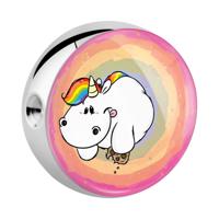 Balletje voor Ball Closure Ring met Chubby Unicorn Design Chirurgisch staal 316L Balletjes, staafjes en meer