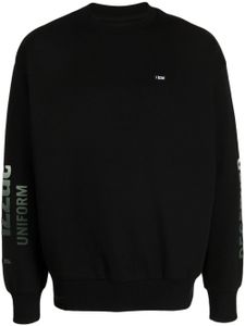 izzue sweat à patch logo - Noir