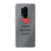 Fries before guys: OnePlus 8 Pro Transparant Hoesje