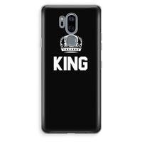 King zwart: LG G7 Thinq Transparant Hoesje