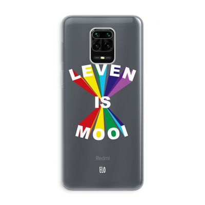 Het Leven Is Mooi: Xiaomi Redmi Note 9 Pro Transparant Hoesje