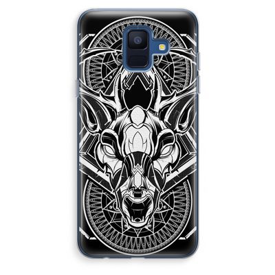 Oh Deer: Samsung Galaxy A6 (2018) Transparant Hoesje