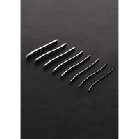 Steel by Shots Hegar Sound Dubbele Eind Dilatator - 8 Stuks