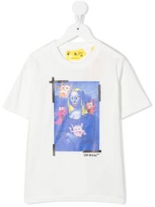 Off-White Kids t-shirt Monsterlisa à manches courtes - Blanc