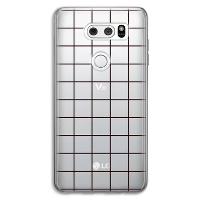 Rooster: LG V30 Transparant Hoesje