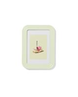 HEMA Fotolijst 10x15cm hout ribbelrand (lichtgroen)