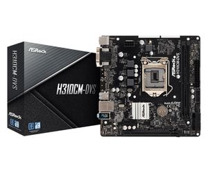 Asrock H310CM-DVS Intel® H310 LGA 1151 (Socket H4) micro ATX