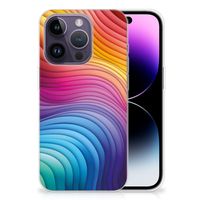 TPU Hoesje voor Apple iPhone 14 Pro Regenboog - thumbnail