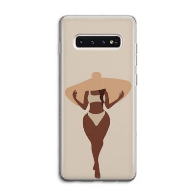 Let's get salty: Samsung Galaxy S10 4G Transparant Hoesje