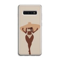 Let's get salty: Samsung Galaxy S10 4G Transparant Hoesje