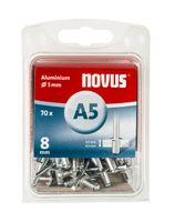 Novus Blindklinknagel A5 X 8mm | Alu SB | 70 stuks - 045-0047 045-0047 - thumbnail