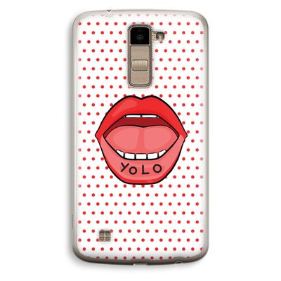 Yolo Denise: LG K10 (2016) Transparant Hoesje