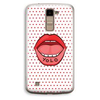 Yolo Denise: LG K10 (2016) Transparant Hoesje