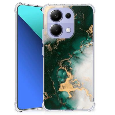 Anti-Shock Hoesje voor Xiaomi Redmi Note 13 4G Marmer Groen Anti-Shock Hoesje voor Xiaomi Redmi Note 13 4G Marmer Groen