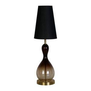 Searchlight Marakesh Tafellamp - Zwart/Goud