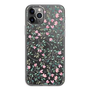 Sierlijke bloemen: iPhone 11 Pro Transparant Hoesje