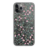Sierlijke bloemen: iPhone 11 Pro Transparant Hoesje
