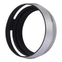 49mm metalen geventileerde zonnekap voor Fujifilm X100 (zilver)